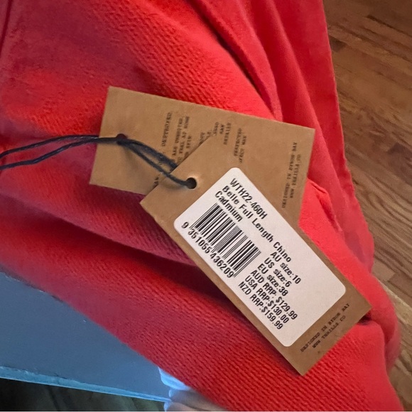 NWT Thrills Bella Full Length Twill Pant in Cardamon size US 2 - Picture 6 of 9